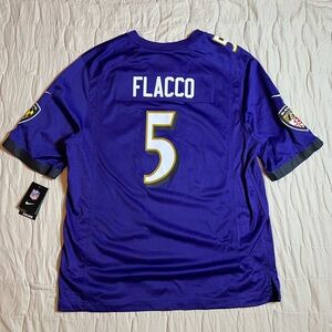 Nike Baltimore Ravens Football Jersey Joe Flacco On Field Mens Size XL NFL